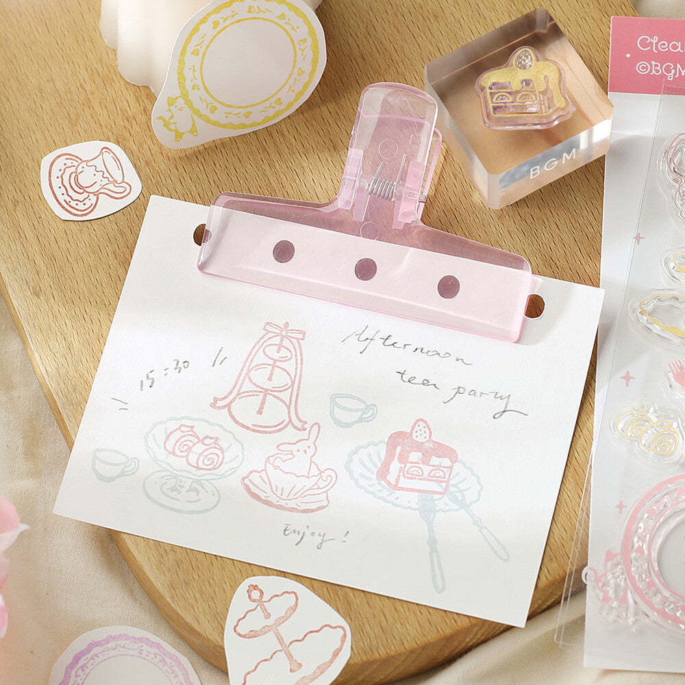 Afternoon tea Clear stamps