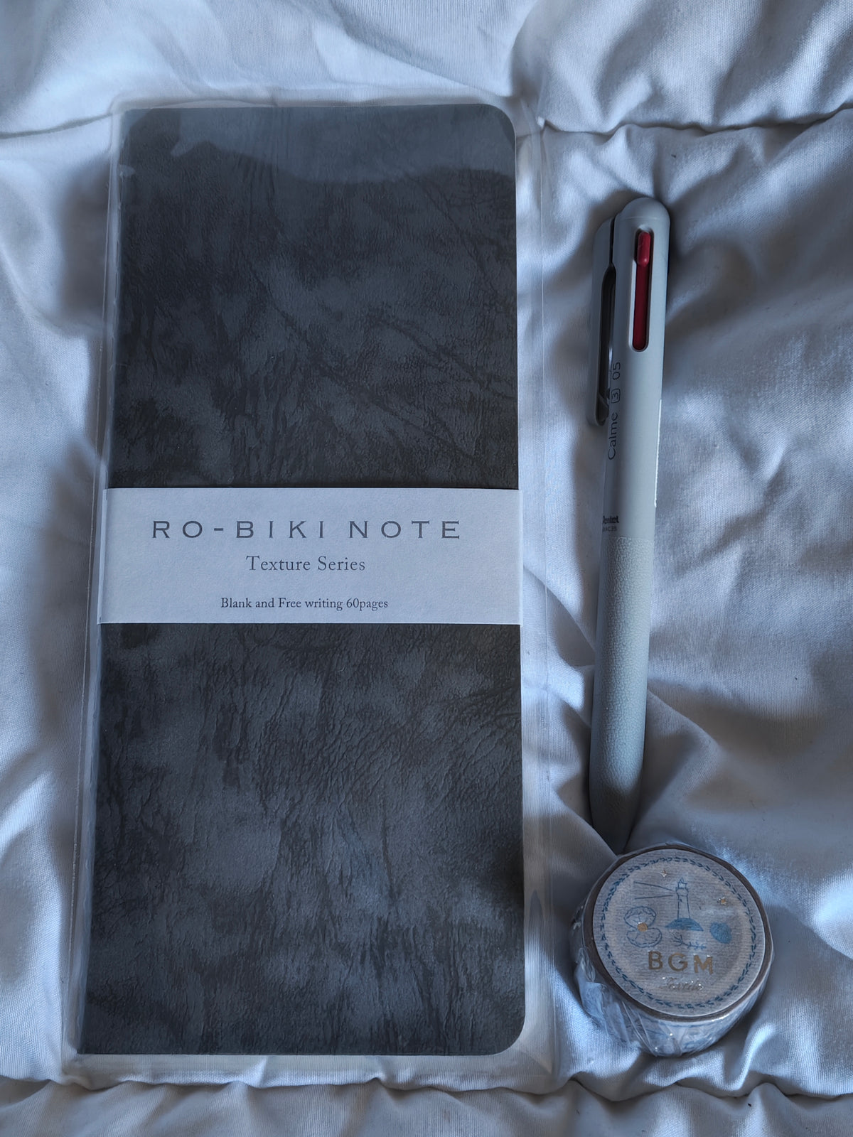 Gray writing set