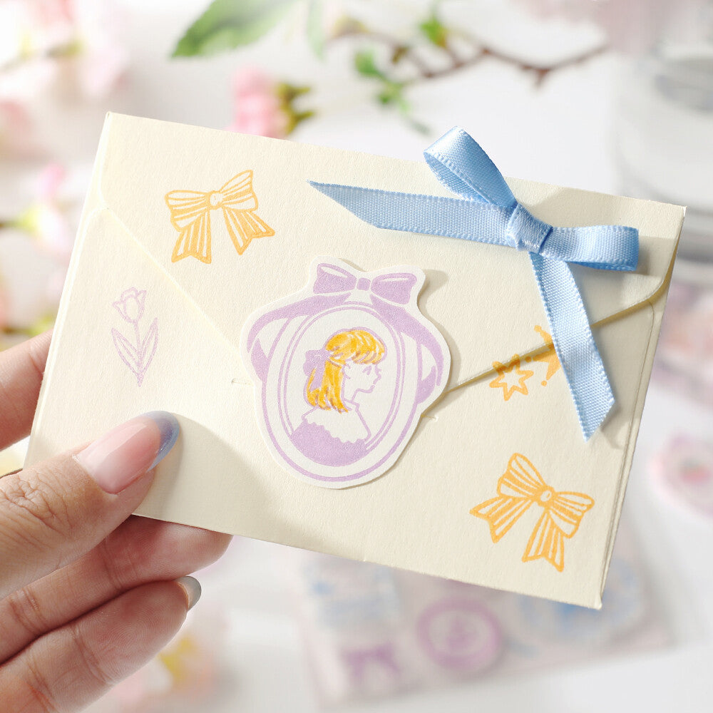 Maiden brooch Clear stamps