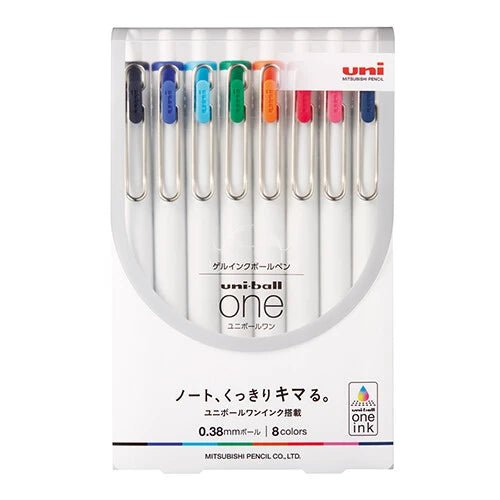 Uni-ball ONE 0.38 Ballpoint Pen 8 set - Cutely Undecided